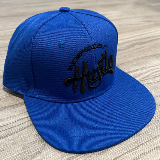 Independent Hustle Snapback - Royal Blue w/ Black Logo